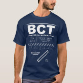 ボカラトンエアポートBCT Tシャツ (正面)