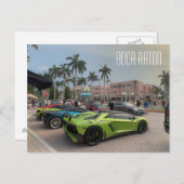 ボカラトンスーパーカーズポストカード ポストカード (正面/裏面)