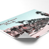 ボカラトンパームビーチフロリダ ポスター (角)