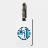 ボカラトンフロリダパームツリーバード ラゲッジタグ (裏面縦)