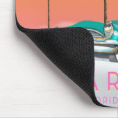 ボカラトンフロリダ旅行ポスター。 マウスパッド (コーナー)