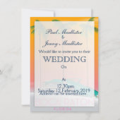 ボカラトンフロリダ旅行ポスター。 招待状 (正面)