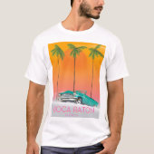 ボカラトンフロリダ旅行ポスター。 Tシャツ (正面)