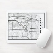 ボカラトン地図 マウスパッド (マウス)