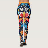 ボカラフルホフローラエレガンス鮮やかマンダラ レギンス (裏面)