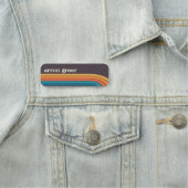 ボカラフルホレトロストライプ 名札 (インサイチュ)