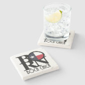 ボカ生まれチカテキサス州 ストーンコースター (横)