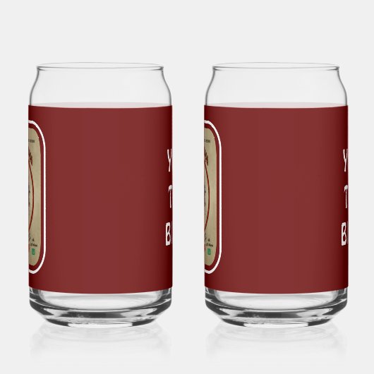 ボガティロシアのルビアラベル ガラス缶 (左)