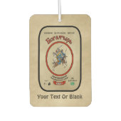 ボガティロシアのルビール カーエアーフレッシュナー (正面)