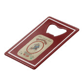 ボガティロシアのルビール クレジットカード栓抜き (裏面アングル)