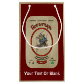 ボガティロシアのルビール スモールペーパーバッグ (裏面)