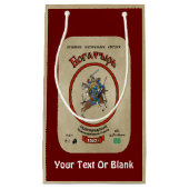 ボガティロシアのルビール スモールペーパーバッグ (正面)