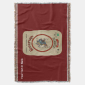 ボガティロシアのルビール スローブランケット (正面縦)