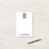 ボガティロシアのルビール ポストイット (デスク上)