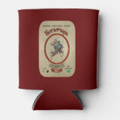 ボガティロシアのルビール 缶クーラー (正面)