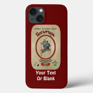 ボガティロシアのルビール iPhone 13ケース