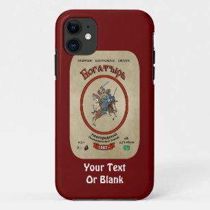 ボガティロシアのルビール iPhone 11 ケース