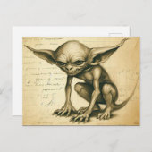 ボガルトの科学的スケッチ葉書 ポストカード (正面/裏面)