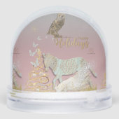 ボガンヒュース金ゴールドデザインアニマルプリント (裏面)