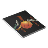 ボキャブラリーのスラムダンク：バスケットボールのチャンピオン戦 ノートパッド (アングル)