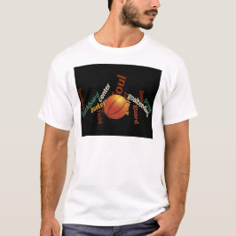 ボキャブラリーのスラムダンク:バスケットボールのチャンピオン戦 Tシャツ