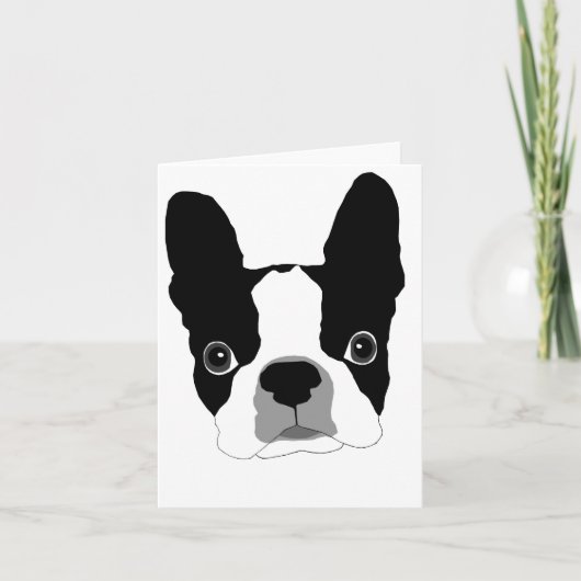 ボギーのメッセージカード カード (正面)