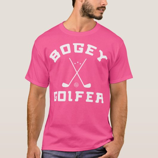 ボギーゴルファーおもしろいゴルフギフト Tシャツ (正面)