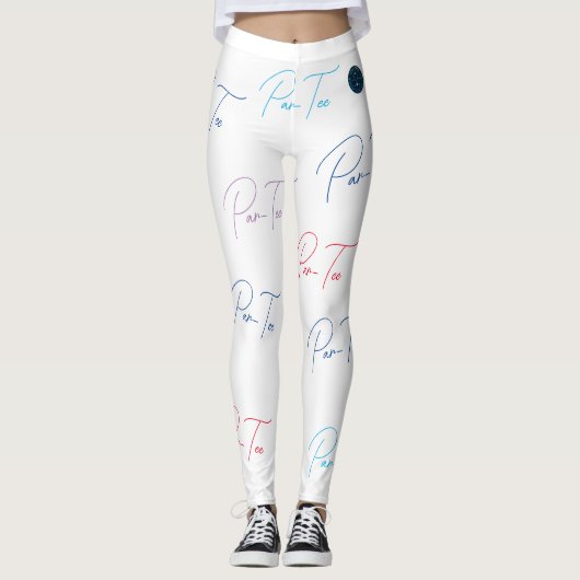 ボギーブロスアパレルゴルフレギンスおもしろいパルティー レギンス (正面)