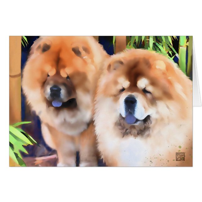 ボギー及び不気味なheARTdogの食事 (正面横)