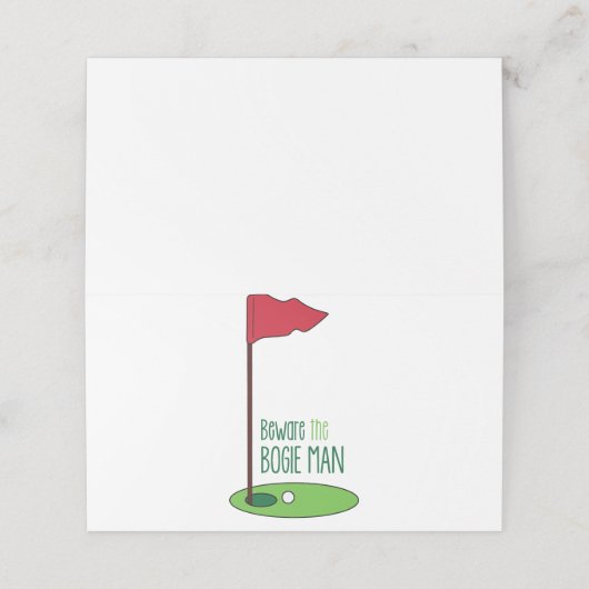 ボギー・マン プレイスカード (外部開封)
