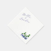 ボクウッドブルー – カクテルペーパーナプキン スタンダードカクテルナプキン (角)