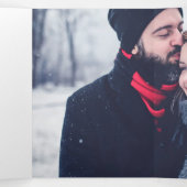 ボクウッドリースクリスマスホリデートリフォールドカード 三つ折りカード (内部中)