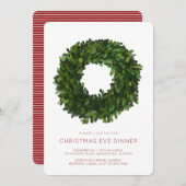 ボクウッドリースクリスマスホリデーパーティー 招待状 (正面/裏面)