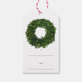 ボクウッドリースクリスマスホリデー ギフトタグ (正面)
