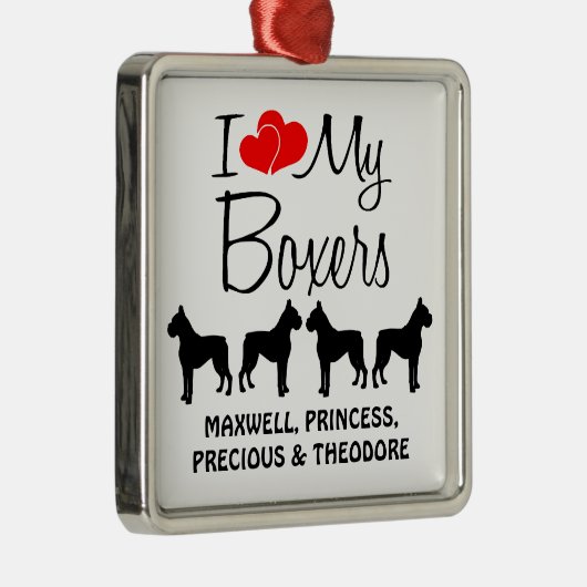 ボクカスタムサー4人が大好き メタルオーナメント (右)