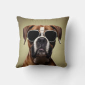 ボクカッコいいサー犬 クッション (裏面)