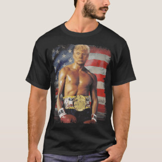 ボクサーおもしろいトランプトランプロッキーミーム212 Tシャツ
