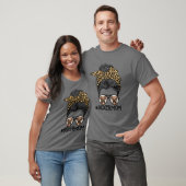 ボクサーおもしろいマヒョウ乱雑バンボクサー恋人モス Tシャツ (ユニセックス)