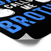 ボクサーお気に入りのがブラザーをボクシングブラザーと呼ぶ ポスター (角)