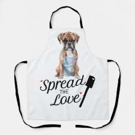 ボクサーが愛情を広めた エプロン