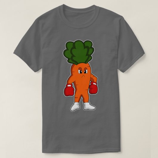 ボクサーとしてボクシング手袋で腐る Tシャツ (デザイン正面)