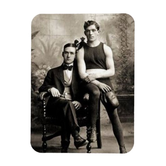 ボクサーとその紳士 マグネット (縦)