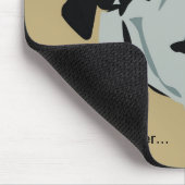 ボクサーに従って下さい マウスパッド (コーナー)