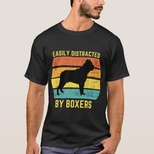 ボクサーに気を取られる88 Tシャツ (正面)