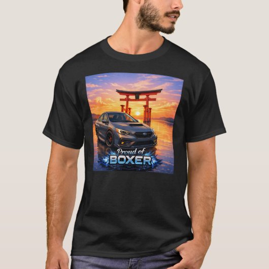 ボクサーに誇りを持とう Tシャツ (正面)
