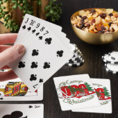 ボクサーのクリスマス犬 トランプ (インサイチュ)