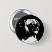 ボクサーのバッジ 缶バッジ (正面&裏面)