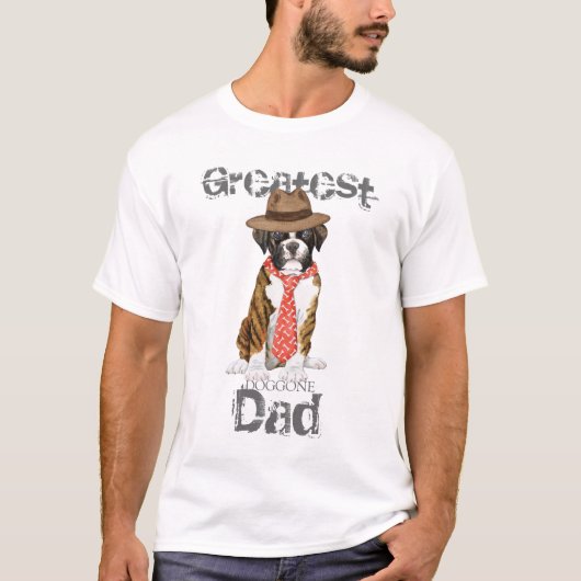 ボクサーのパパ Tシャツ (正面)