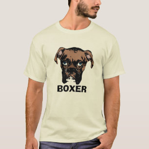 ボクサーのプロフィール Tシャツ
