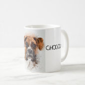 ボクサーのマグの生命はボクサーチョコレートのようです! マグ (正面右)